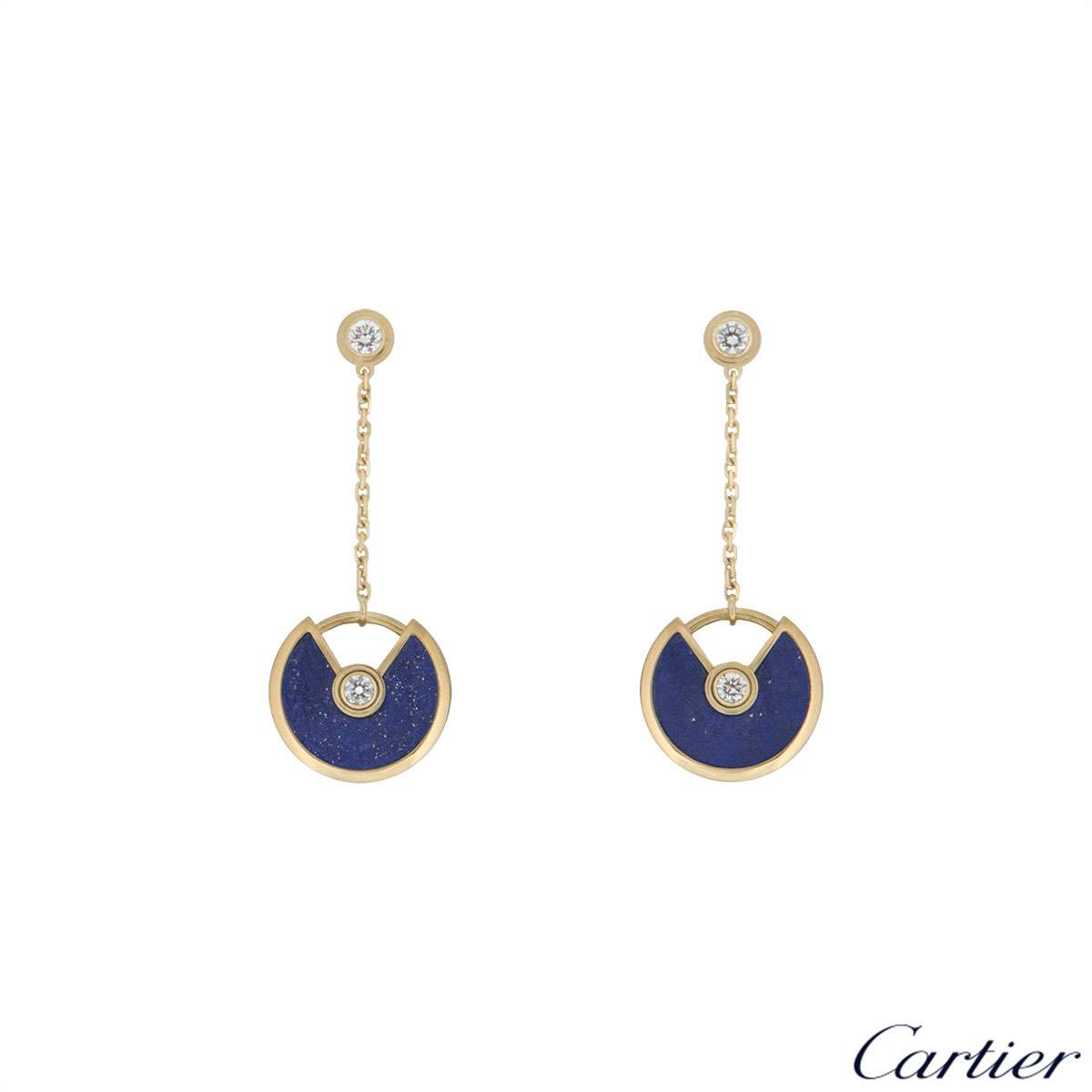 cartier earrings amulette